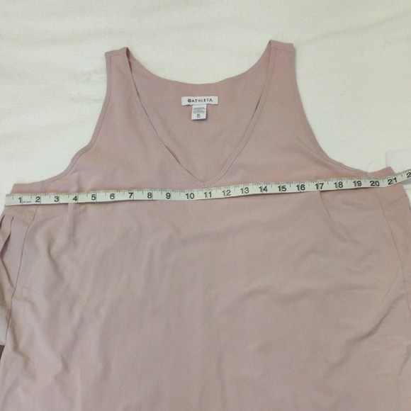 ATHLETA. Pink and Brown Women's Top - Picture 8 of 10